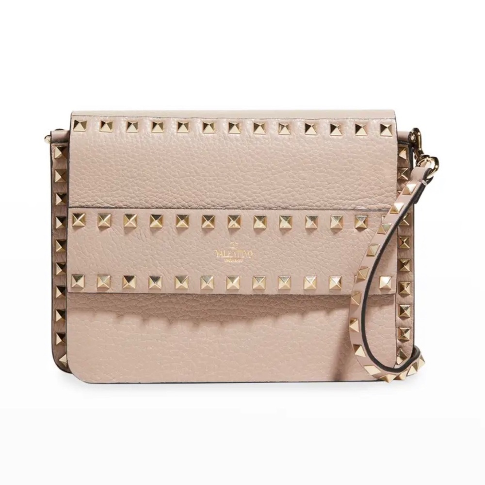 VALENTINO GARAVANI Rockstud Small Leather Shoulder Bag